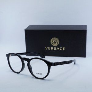 FINAL PRICE NEW VERSACE VE3355U GB1 BLACK 51mm EYEGLASSES